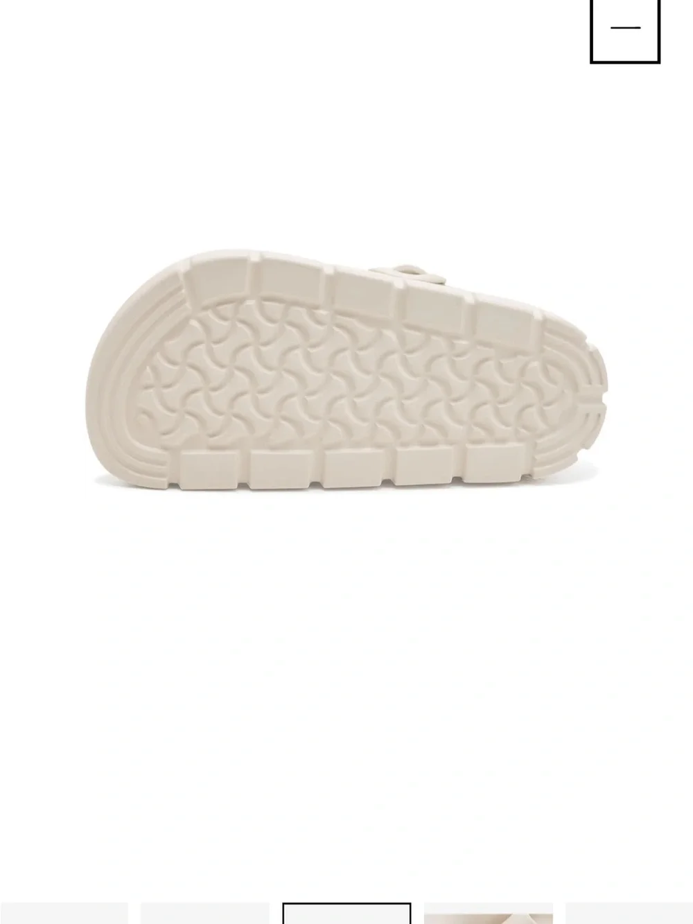 Birkenstock Kids Cream Slip-On Clog with Adjustable Heel Strap